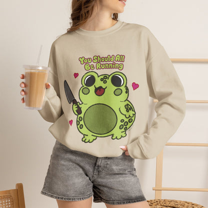 "You Should All Be Running" - Unisex Sweatshirt