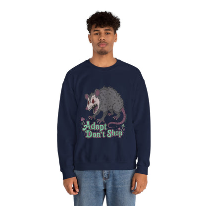 "Adopt Don't Shop" - Unisex Sweatshirt