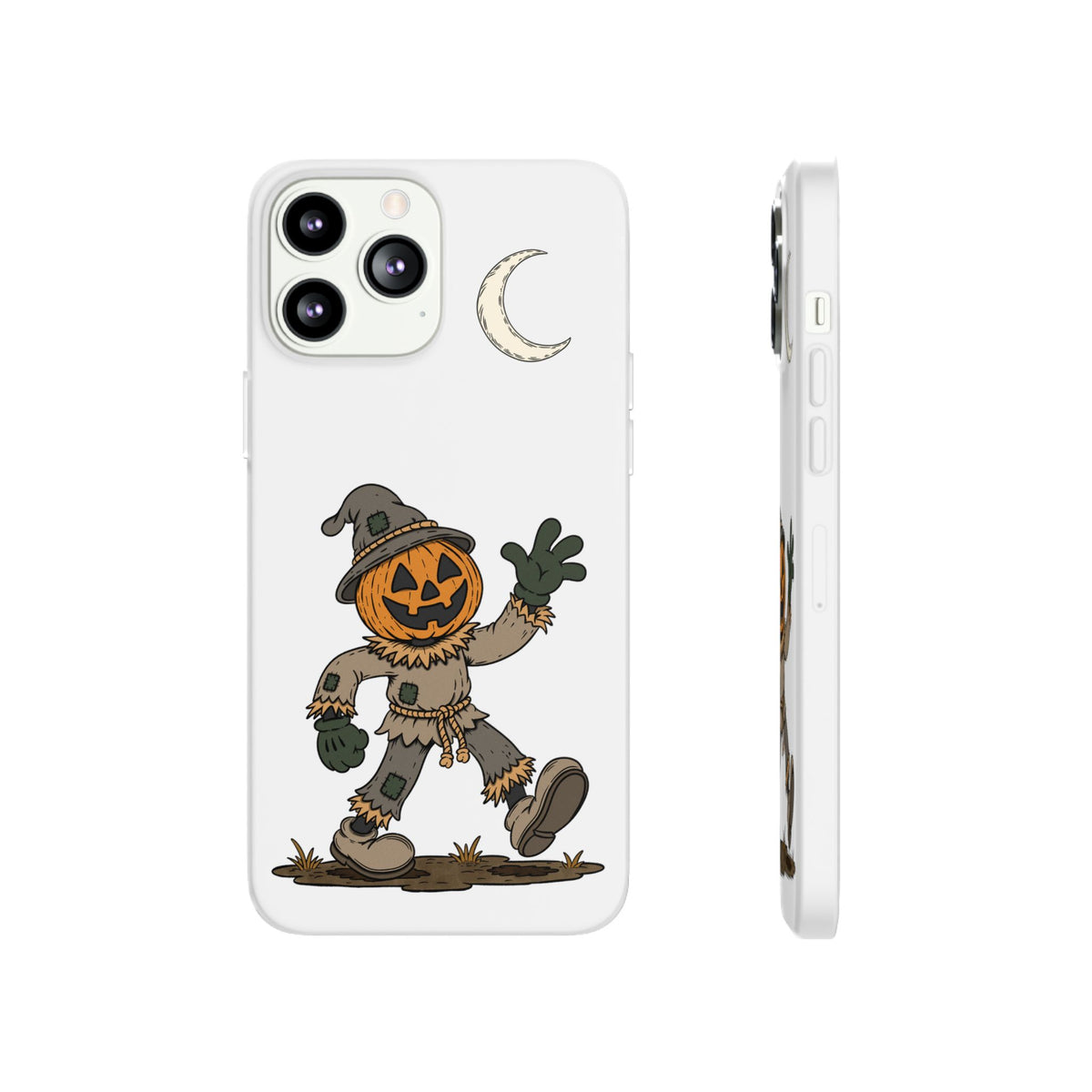 Pumpkin Head Scarecrow Phone Case — Scarecrow Flexi Case