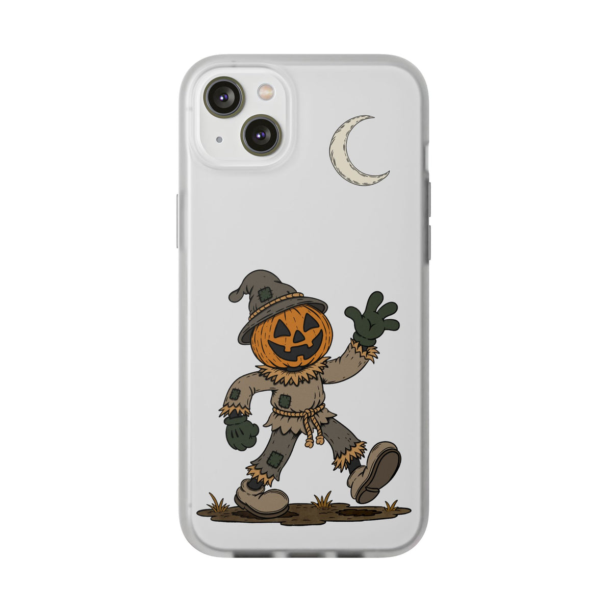 Pumpkin Head Scarecrow Phone Case — Scarecrow Flexi Case