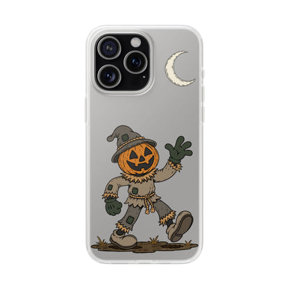 Pumpkin Head Scarecrow Phone Case — Scarecrow Flexi Case