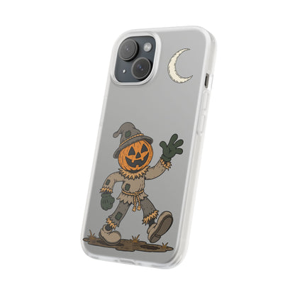 Pumpkin Head Scarecrow Phone Case — Scarecrow Flexi Case