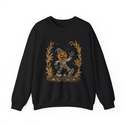 Pumpkin Head Scarecrow - Unisex Sweatshirt