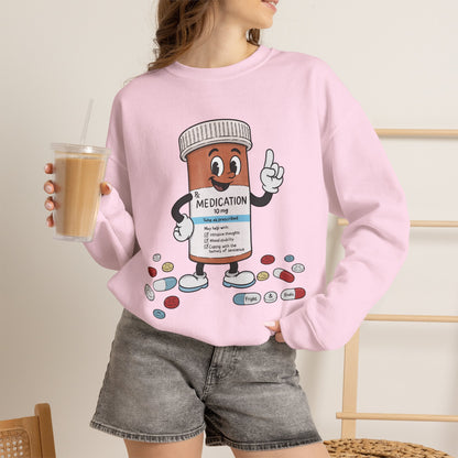 Medication Mascot - Unisex Sweatshirt