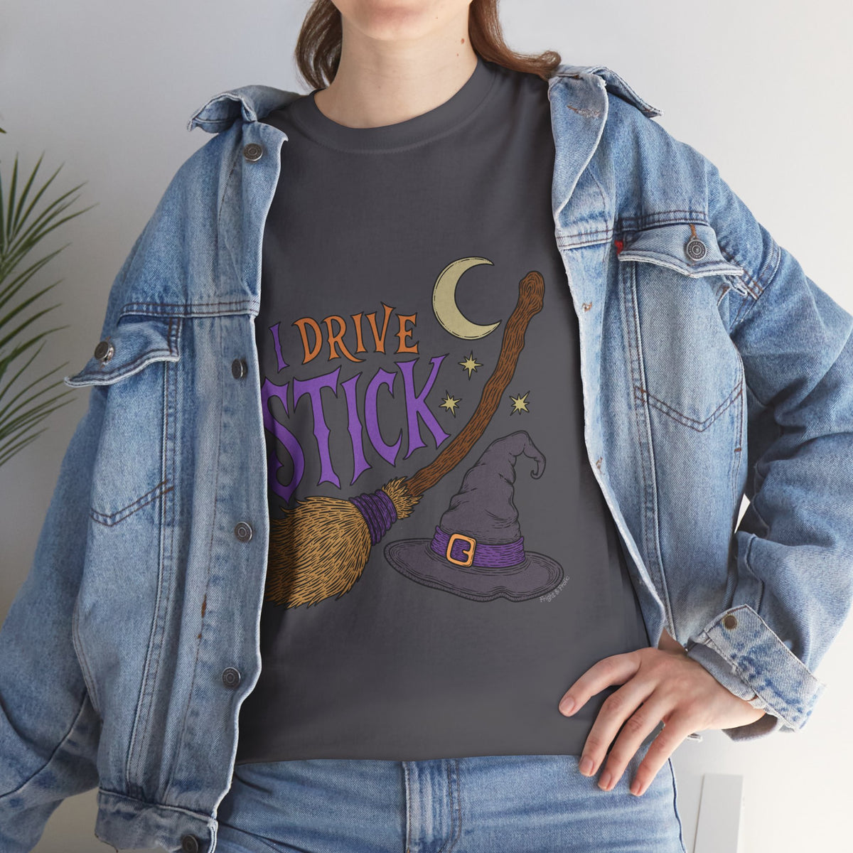 "I Drive Stick Witch" - Unisex T-Shirt
