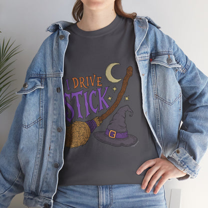 "I Drive Stick Witch" - Unisex T-Shirt
