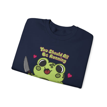 "You Should All Be Running" - Unisex Sweatshirt