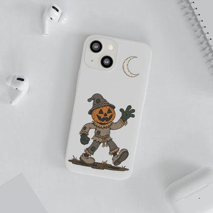 Pumpkin Head Scarecrow Phone Case — Scarecrow Flexi Case