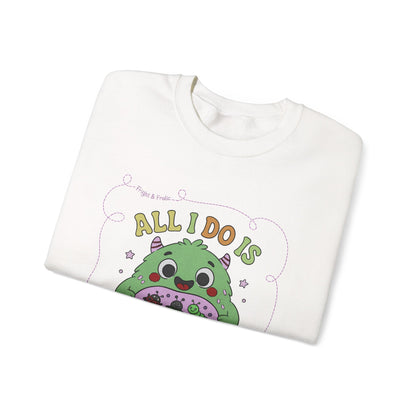"All I Do Is Eat Bugs All Day" - Unisex Sweatshirt