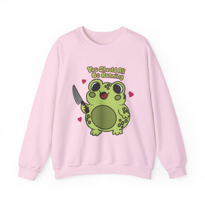 "You Should All Be Running" - Unisex Sweatshirt