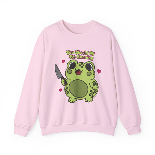 "You Should All Be Running" - Unisex Sweatshirt