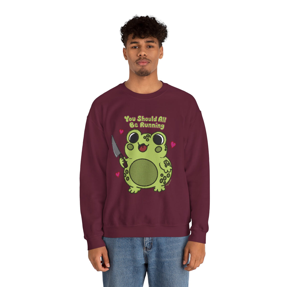 "You Should All Be Running" - Unisex Sweatshirt