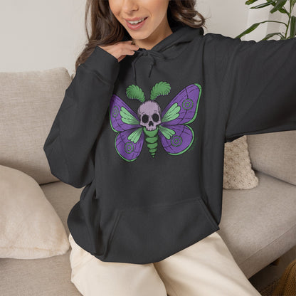 Skull Moth - Unisex Hoodie