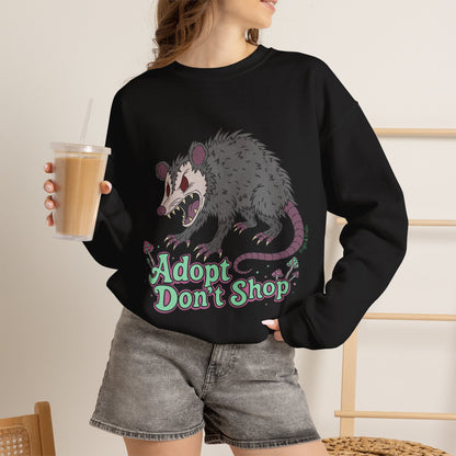 "Adopt Don't Shop" - Unisex Sweatshirt