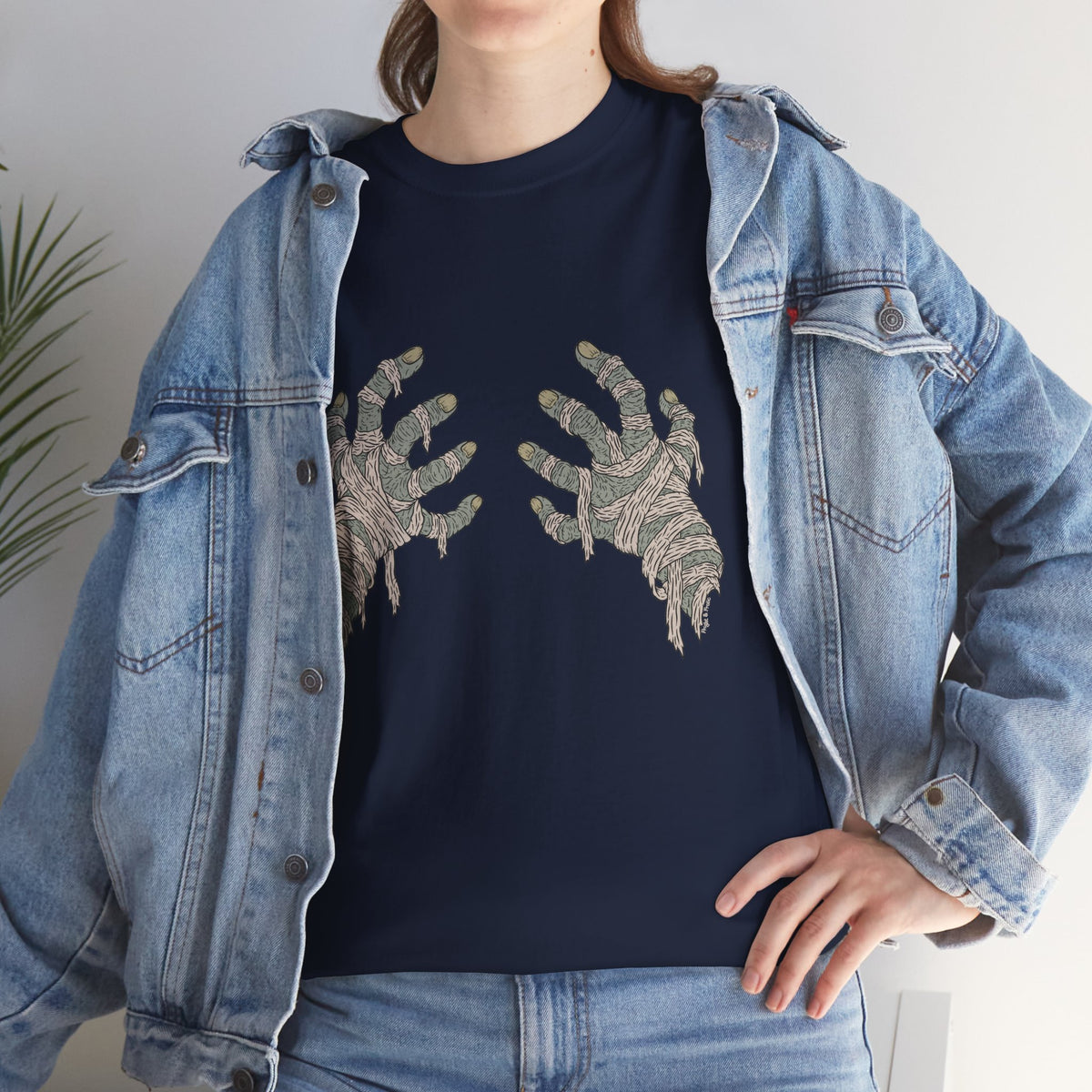 Mummy Hand Bra - Unisex T-Shirt
