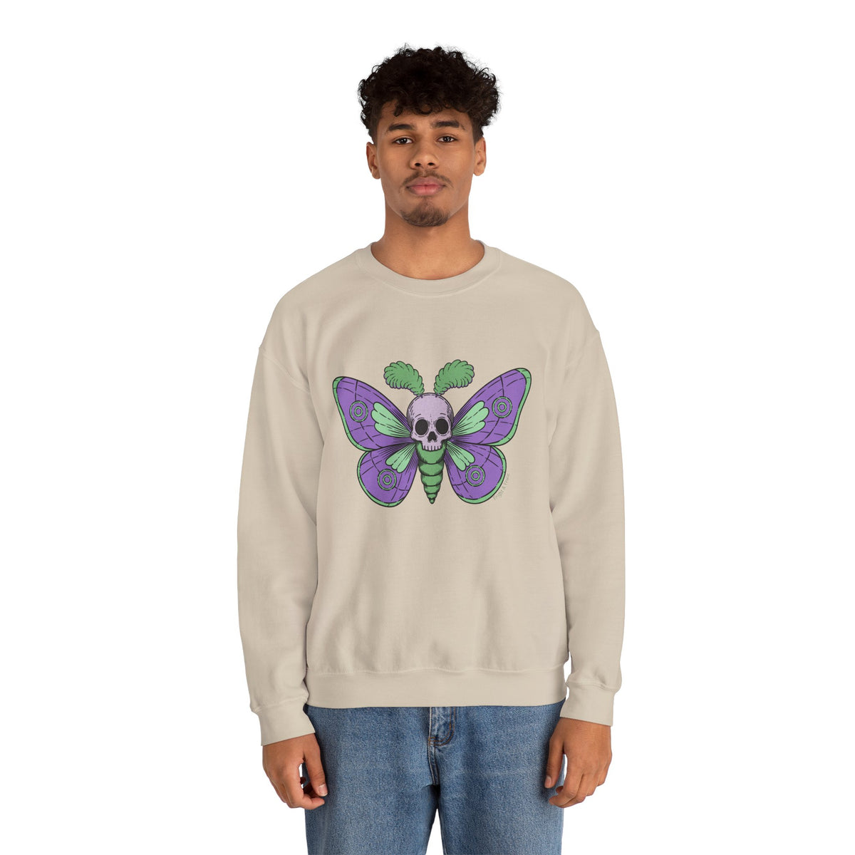 Skull Moth - Unisex Sweatshirt