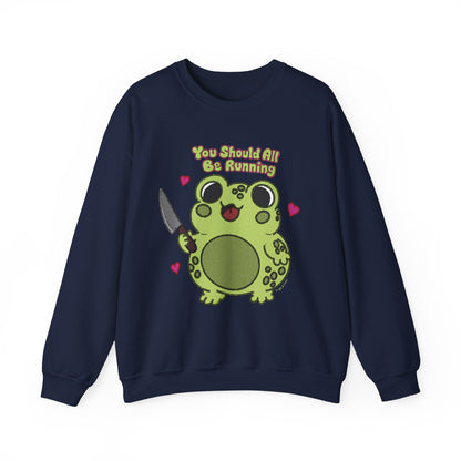 "You Should All Be Running" - Unisex Sweatshirt