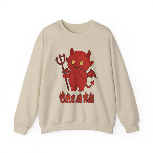 "Cute As Hell" - Unisex Sweatshirt