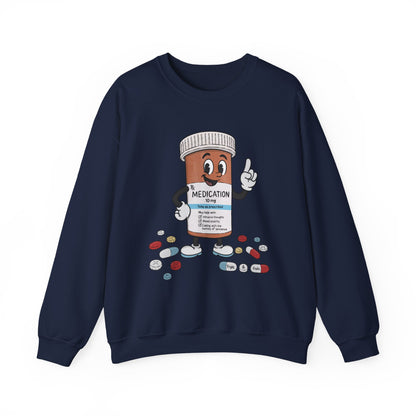 Medication Mascot - Unisex Sweatshirt