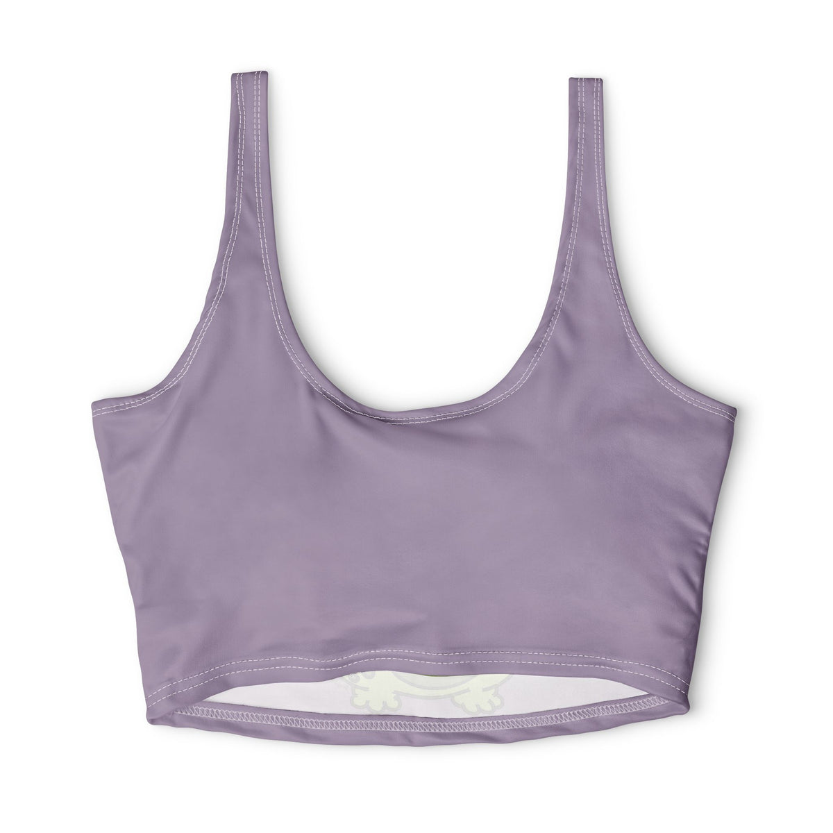 Sports Bra — Cute Frog 'You Should All Be Running' Graphic Workout Top