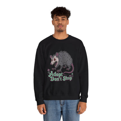 "Adopt Don't Shop" - Unisex Sweatshirt