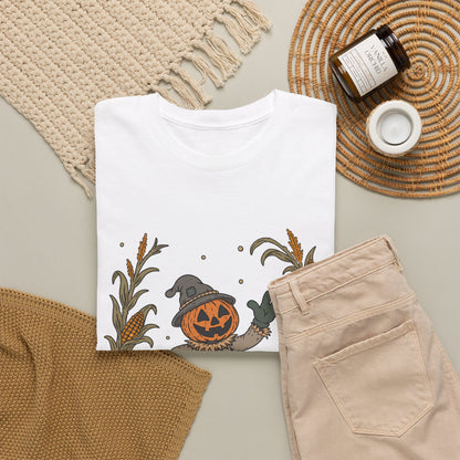 Pumpkin Head Scarecrow - Unisex Tshirt