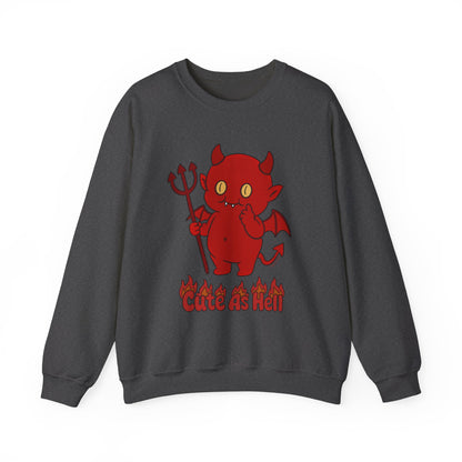 "Cute As Hell" - Unisex Sweatshirt