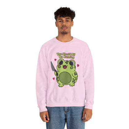 "You Should All Be Running" - Unisex Sweatshirt