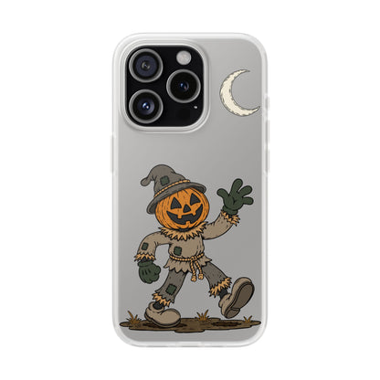 Pumpkin Head Scarecrow Phone Case — Scarecrow Flexi Case