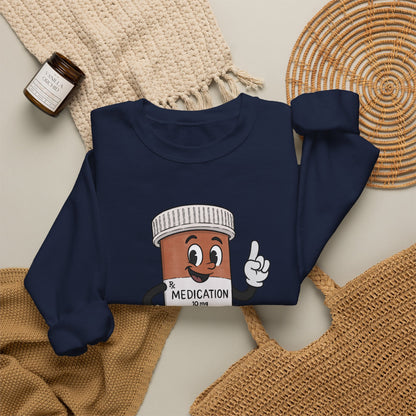 Medication Mascot - Unisex Sweatshirt