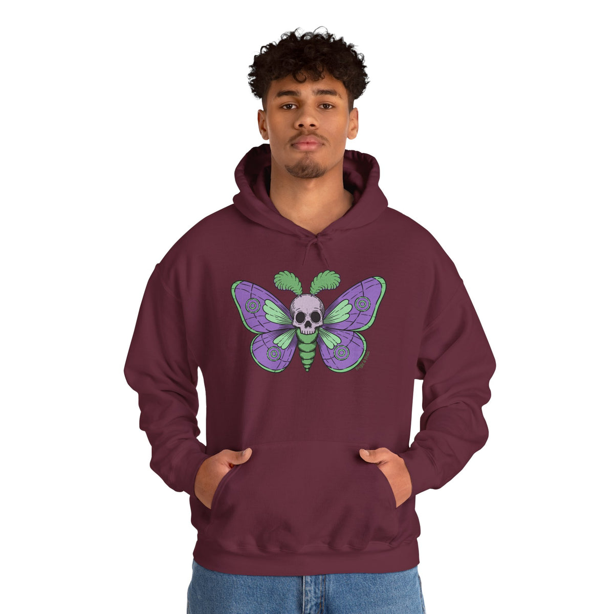 Skull Moth - Unisex Hoodie