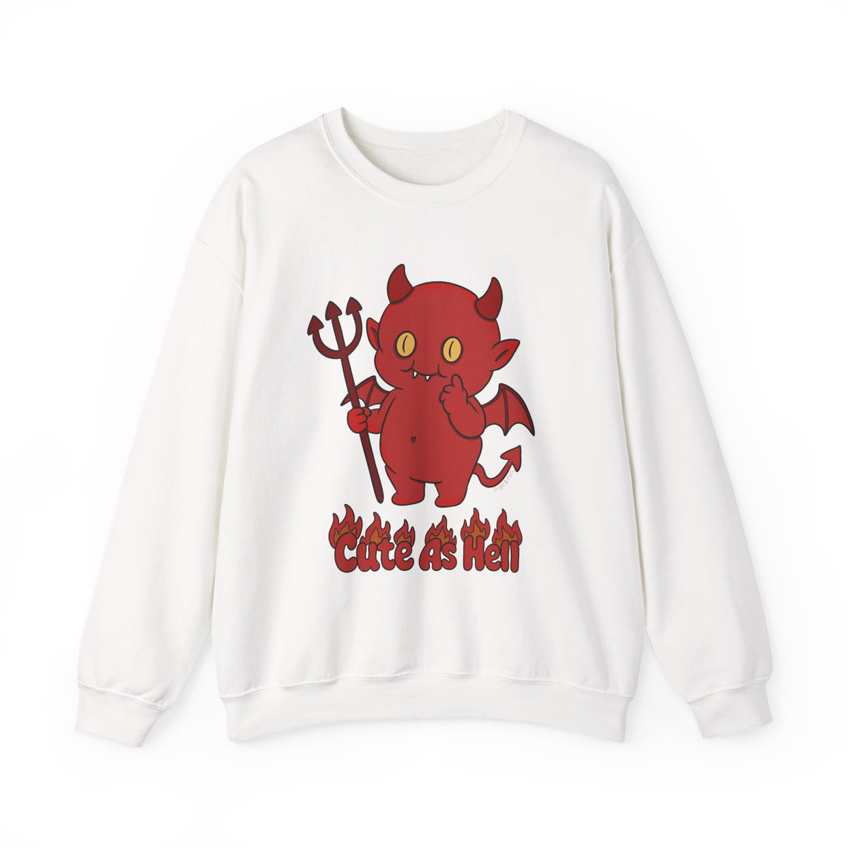 "Cute As Hell" - Unisex Sweatshirt