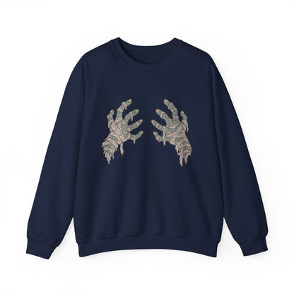 Mummy Hand Bra - Unisex Sweatshirt