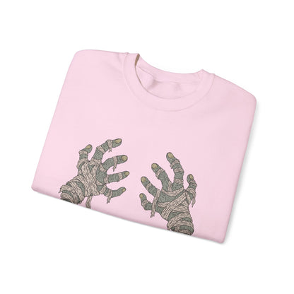 Mummy Hand Bra - Unisex Sweatshirt