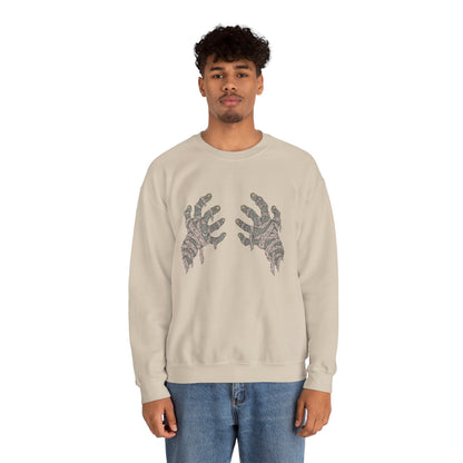 Mummy Hand Bra - Unisex Sweatshirt