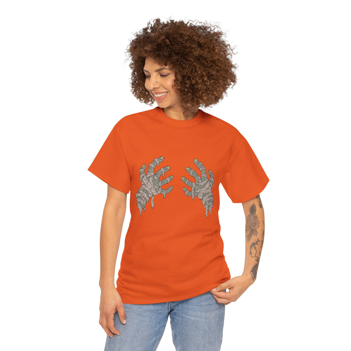 Mummy Hand Bra - Unisex T-Shirt