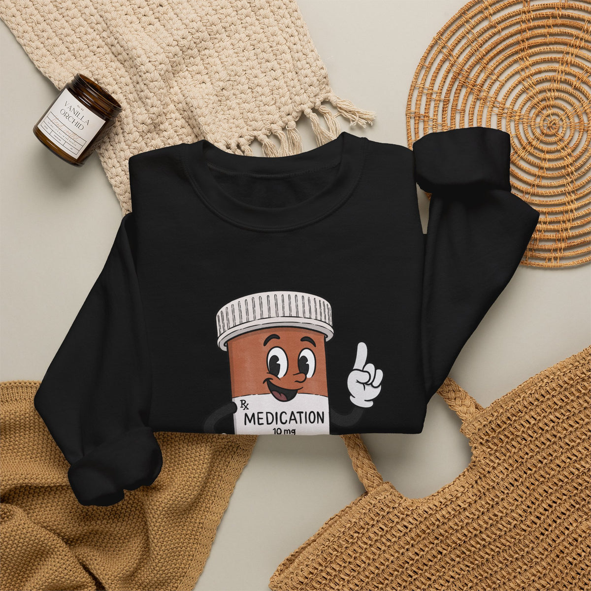 Medication Mascot - Unisex Sweatshirt