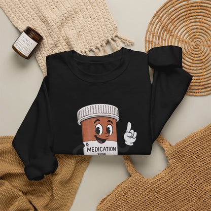 Medication Mascot - Unisex Sweatshirt