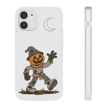 Pumpkin Head Scarecrow Phone Case — Scarecrow Flexi Case