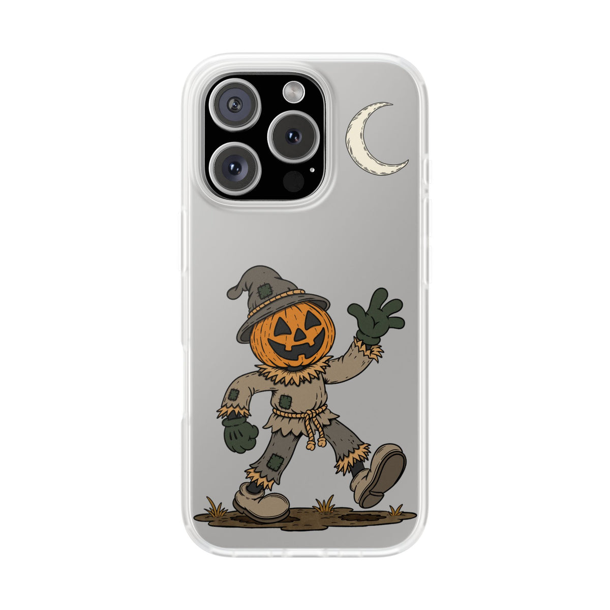 Pumpkin Head Scarecrow Phone Case — Scarecrow Flexi Case