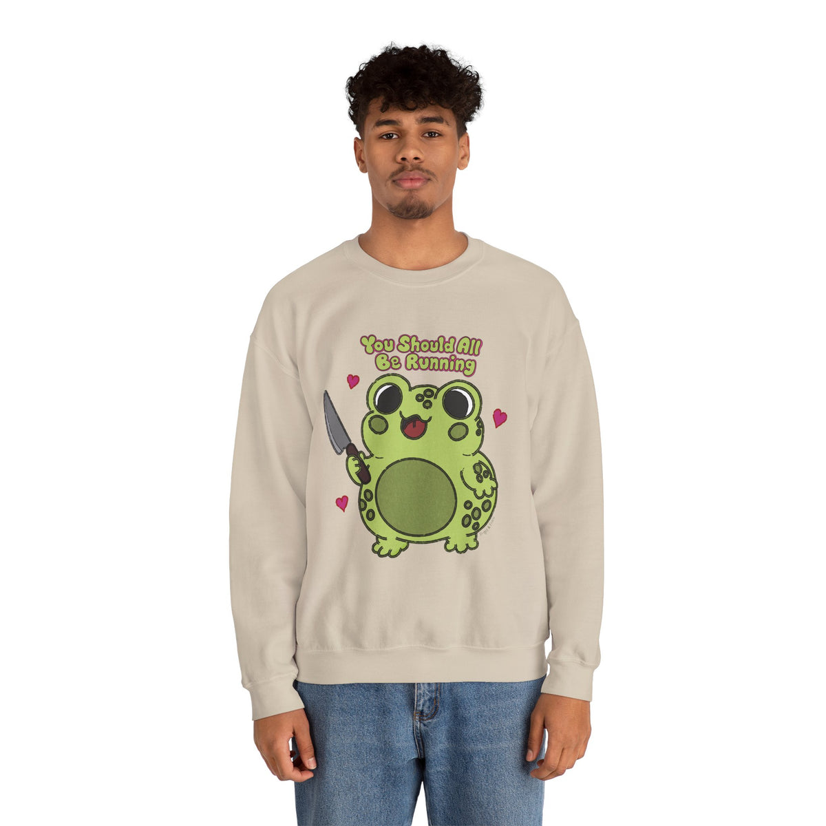 "You Should All Be Running" - Unisex Sweatshirt