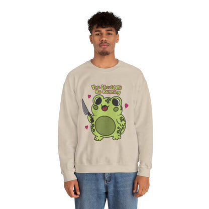 "You Should All Be Running" - Unisex Sweatshirt