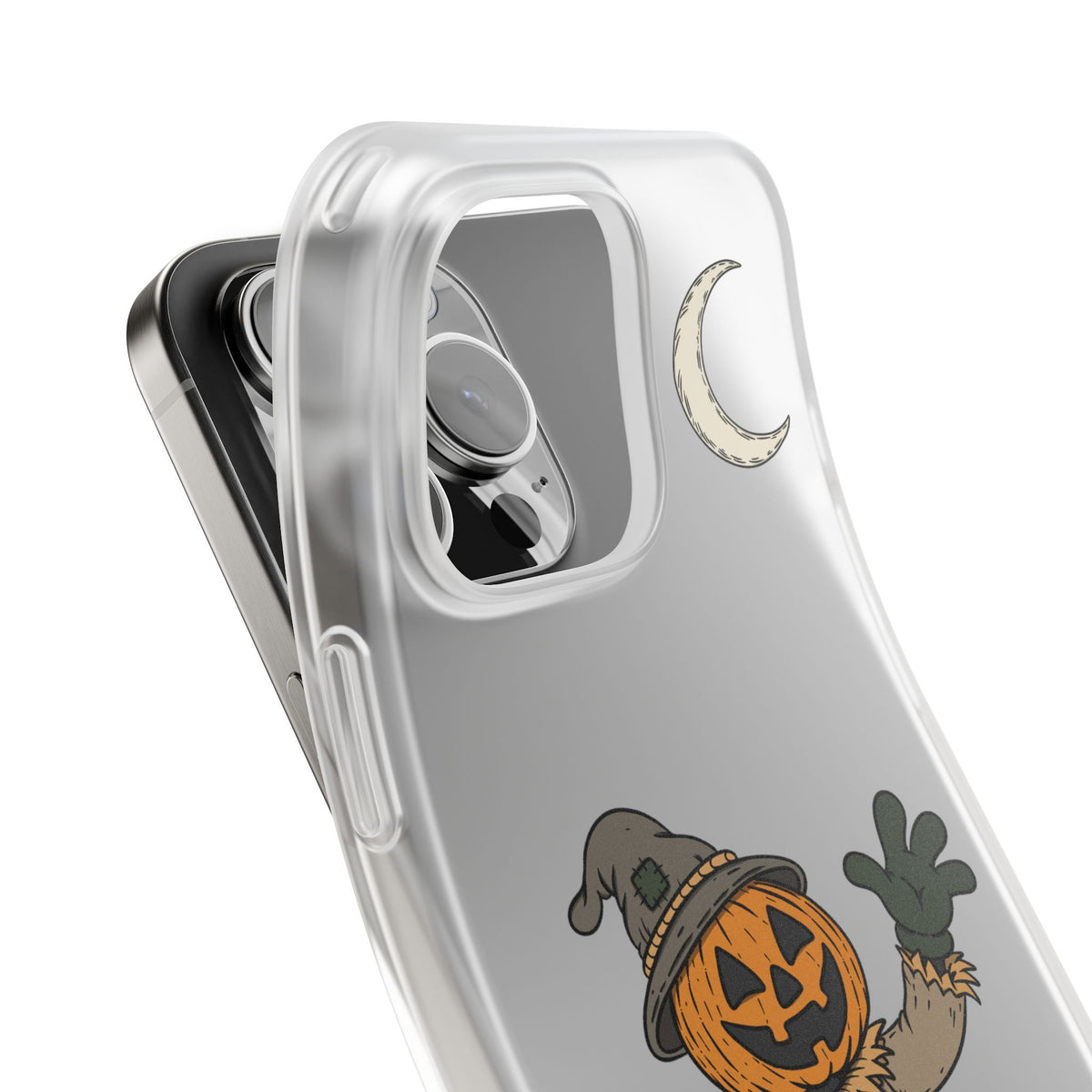 Pumpkin Head Scarecrow Phone Case — Scarecrow Flexi Case