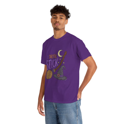"I Drive Stick Witch" - Unisex T-Shirt