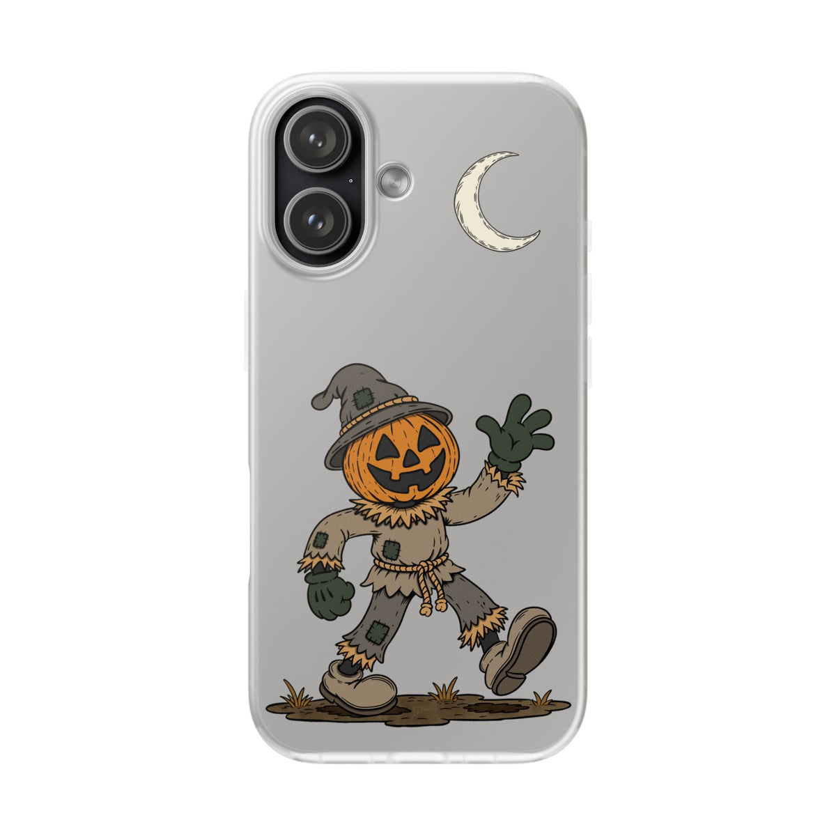 Pumpkin Head Scarecrow Phone Case — Scarecrow Flexi Case