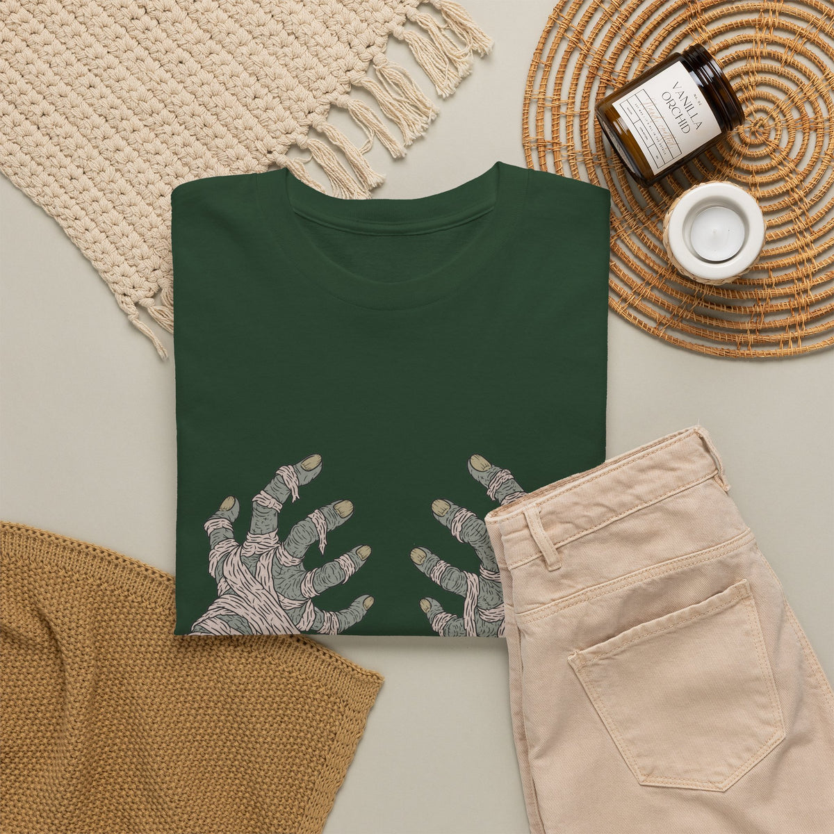 Mummy Hand Bra - Unisex T-Shirt