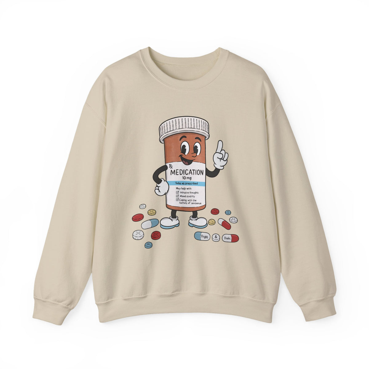 Medication Mascot - Unisex Sweatshirt