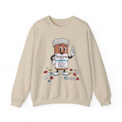 Medication Mascot - Unisex Sweatshirt