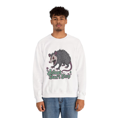 "Adopt Don't Shop" - Unisex Sweatshirt