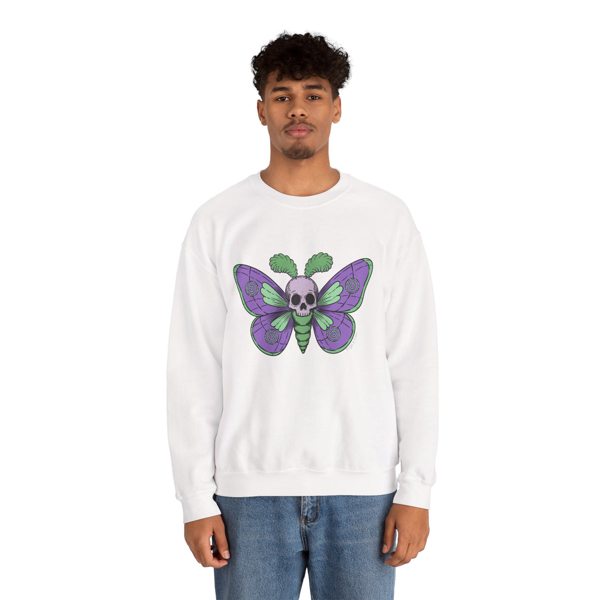 Skull Moth - Unisex Sweatshirt
